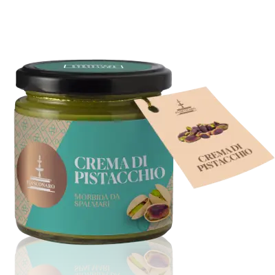Fiasconaro Crema di Pistacchio Spalmabile 180g - vasetto siciliano autentico