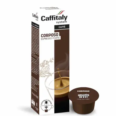 10 Caffitaly System Full-Bodied Blend Capsules - intensity 9/10
