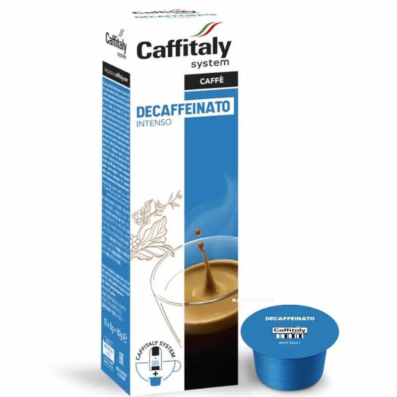 10 Kapseln Decaffeinato Intenso Caffitaly System
