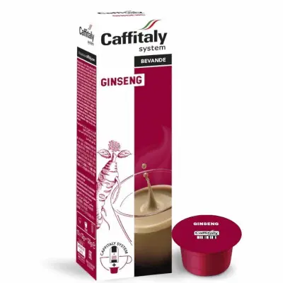 10 Ginseng Coffee Caffitaly System Capsules - intensity 5/10