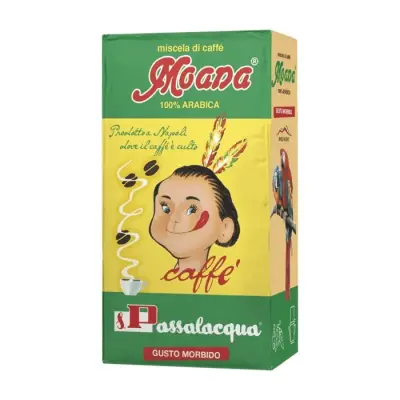 250 gr Passalacqua Kawa Mielona 100% Arabica MOANA - wyrafinowany aromat