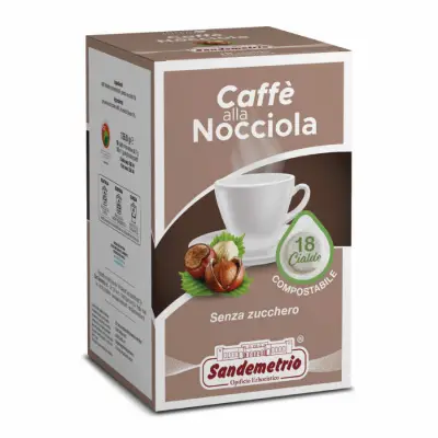 18 Sandemetrio Hazelnut Coffee ESE Pods 44 - Paper Filter