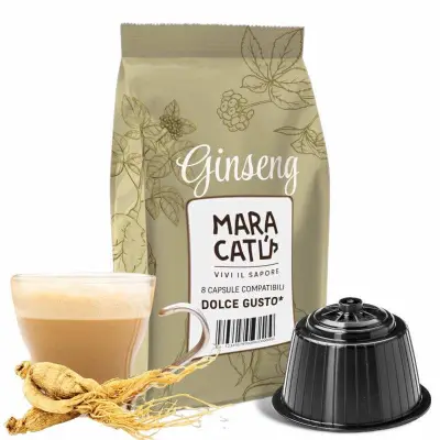 8 Nescafè Dolce Gusto Compatible Maracatú Ginseng Capsules