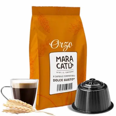 8 Maracatú Barley Capsules Compatible with Nescafè Dolce Gusto