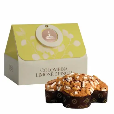 Colombina Fiasconaro 100g - Limone e Pinoli con pasta di limone siciliano