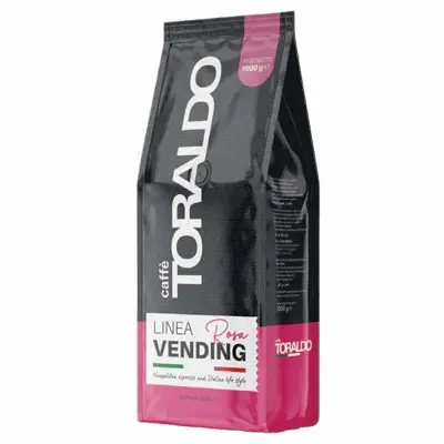 1kg Ziarna Kawy Toraldo Vending Pink Blend Mielona - Rosa Blend Premium
