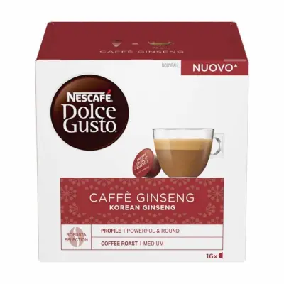 16 Capsules Nescafé Dolce Gusto Korean Ginseng - energizing drink