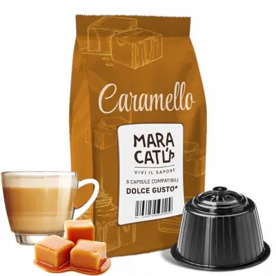 8 Caramel Maracatú Capsules - Nescafé Dolce Gusto Compatible