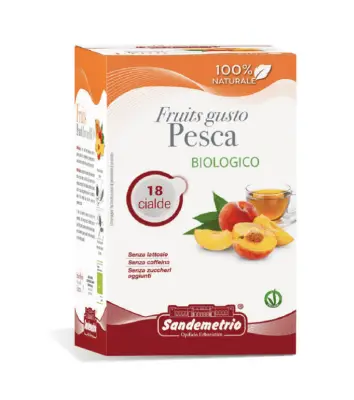 18 ESE Pods Sandemetrio Peach Tea 44mm - organic herbal blend