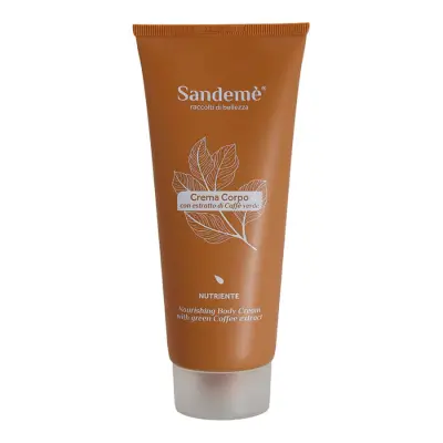 Sandemé Krem do Ciała 200ML - Ekstrakt Zielonej Kawy Odżywczy Anti-Aging