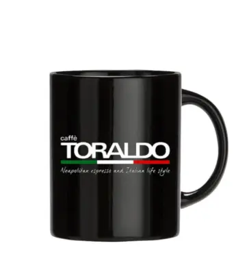 350ml Toraldo Coffee Mug - Elegance Matte Black ceramiczny