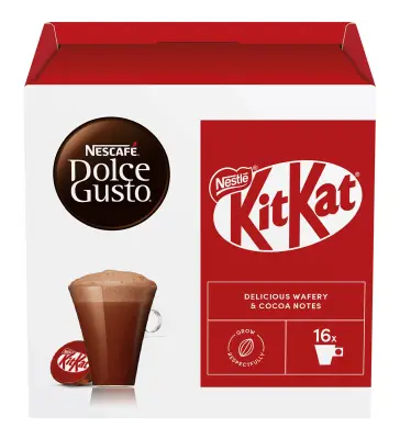 16 Original Nescafé Dolce Gusto KITKAT Capsules creamy treat