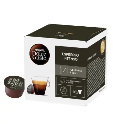 16 Coffee Capsules Nescafè Dolce Gusto Espresso INTENSE 7/13