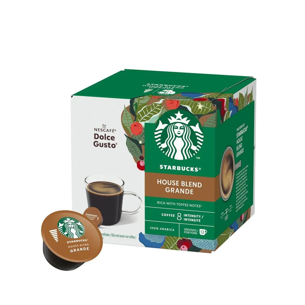 Starbucks House Blend Americano - 12 kapsułek do Nescafé Dolce Gusto