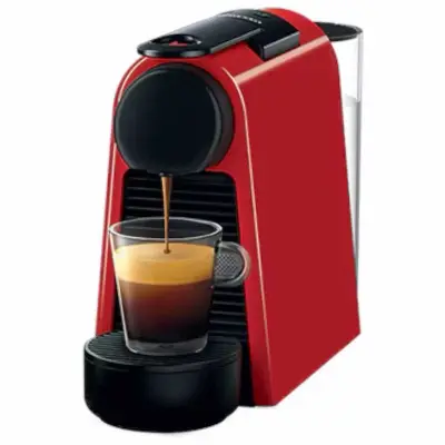 Macchina caffè Nespresso Essenza Mini rossa De Longhi EN85.R