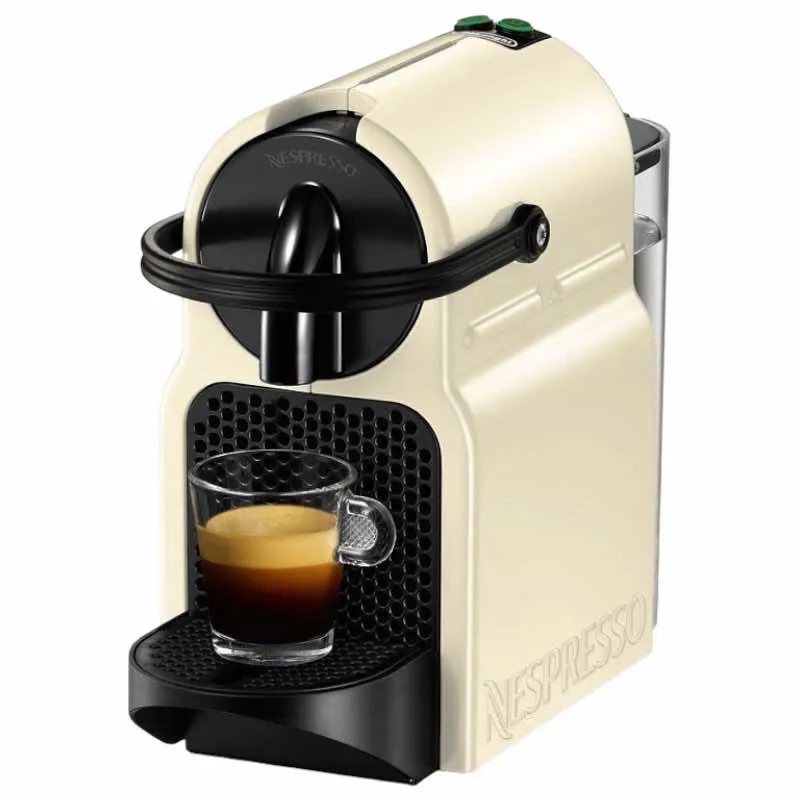 Macchina da Caffè Nespresso Inissia colore Crema De Longhi EN80.CW