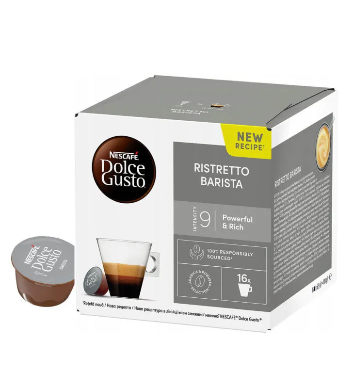 16 Kapsułek Caffè Nescafè Dolce Gusto Espresso BARISTA