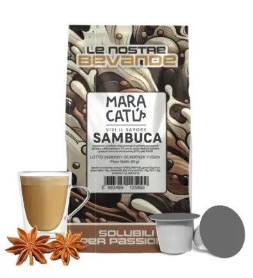 10 capsules Sambuca Coffee Maracatú Nespresso compatible