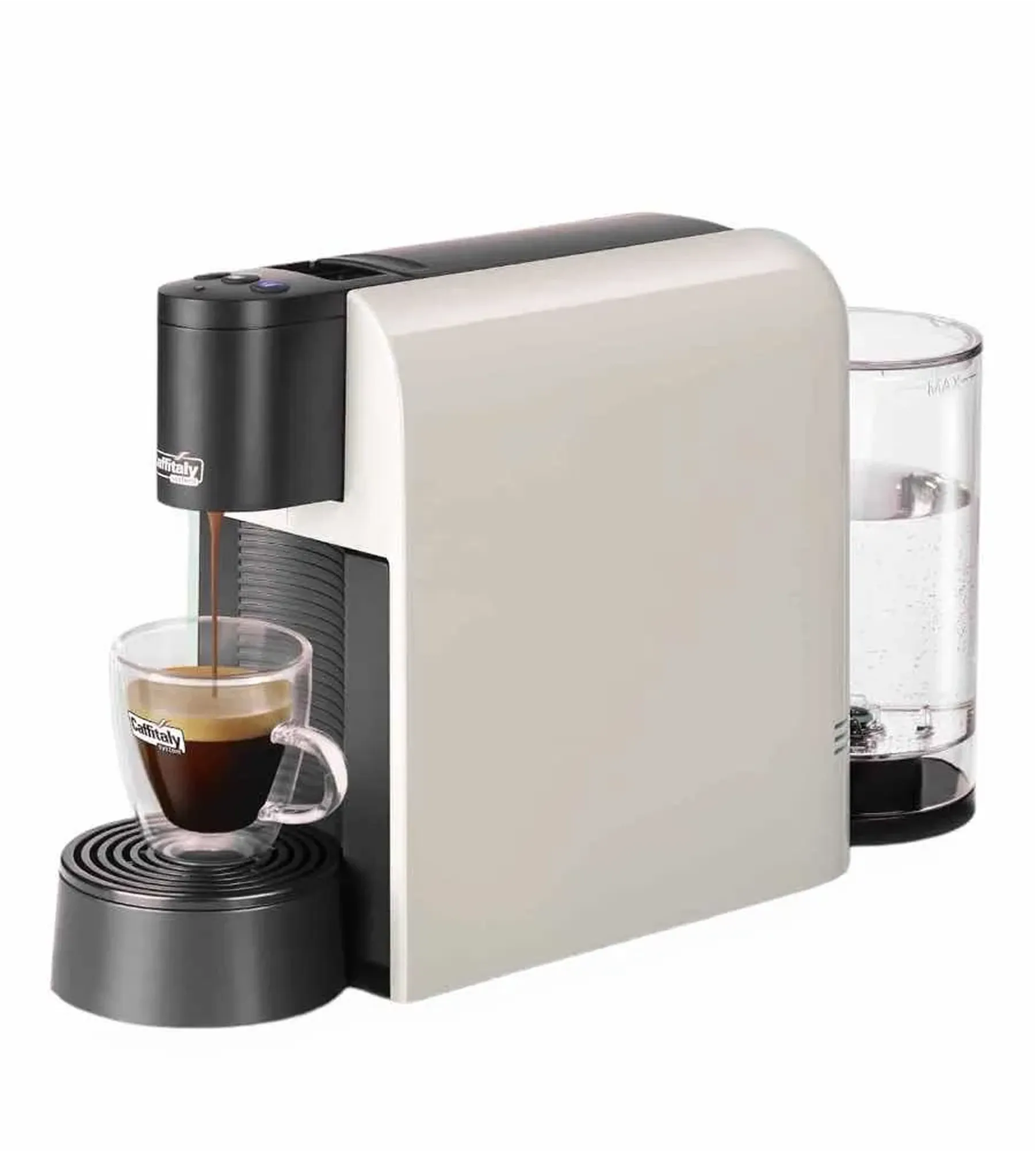 Volta S35 original Caffitaly capsule coffee machine, WHITE colour