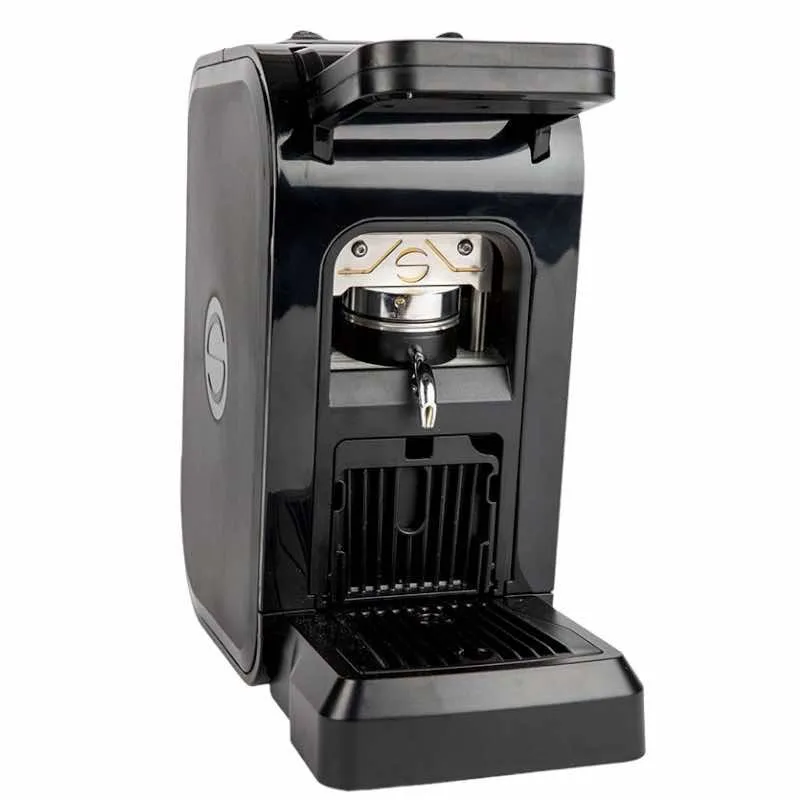 Spinel Ciao Maracatú Pod Coffee Machine ese 44mm Black color