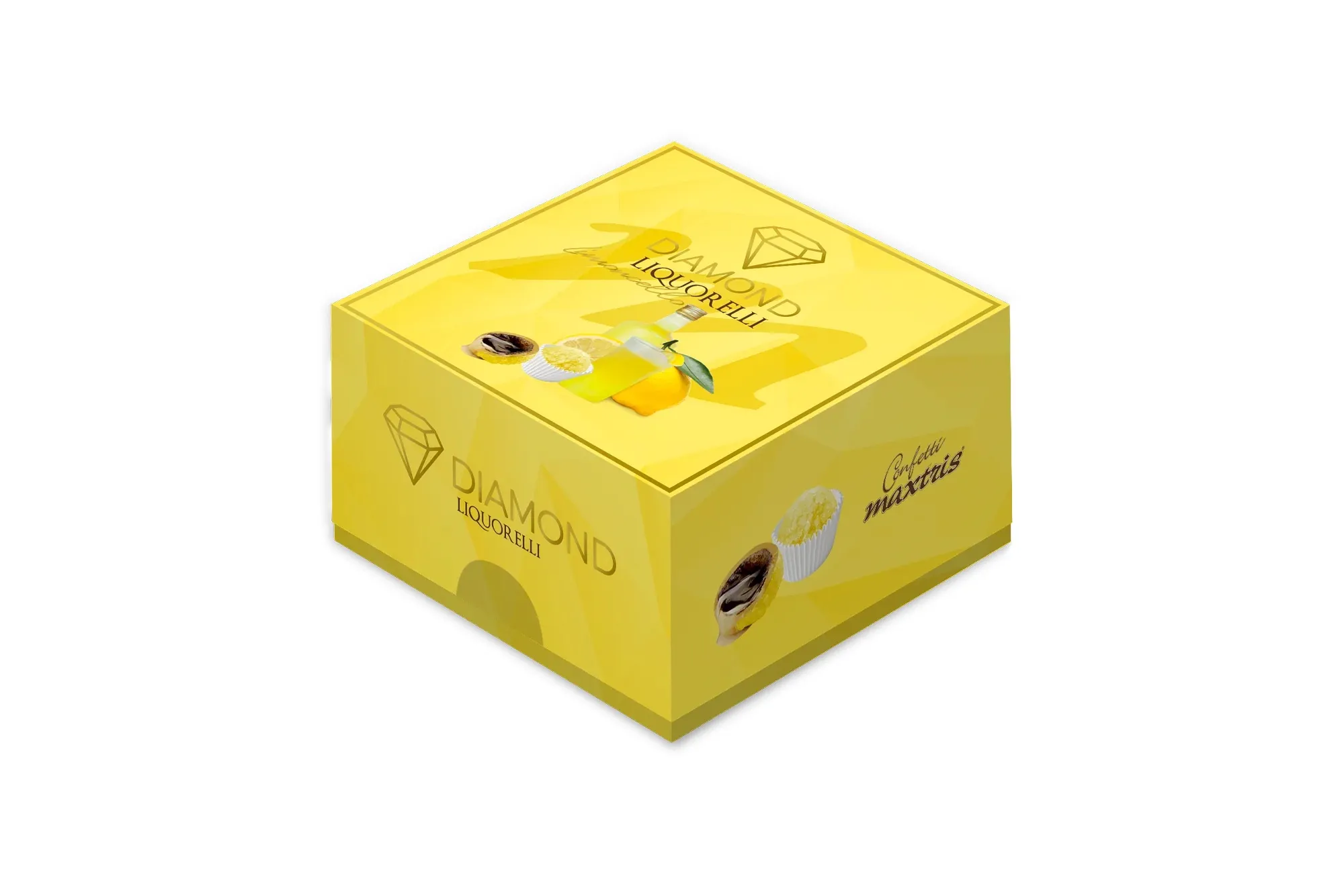 Diamond Liquorelli Limoncello - cioccolato bianco 65%