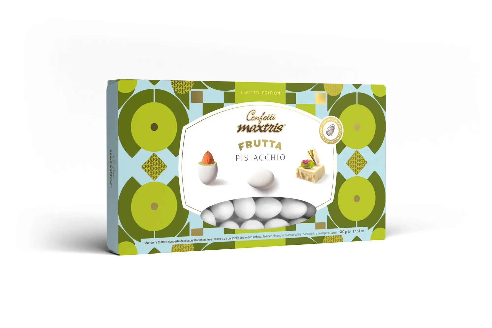 500g Limited Edition Pistacchio - biała czekolada