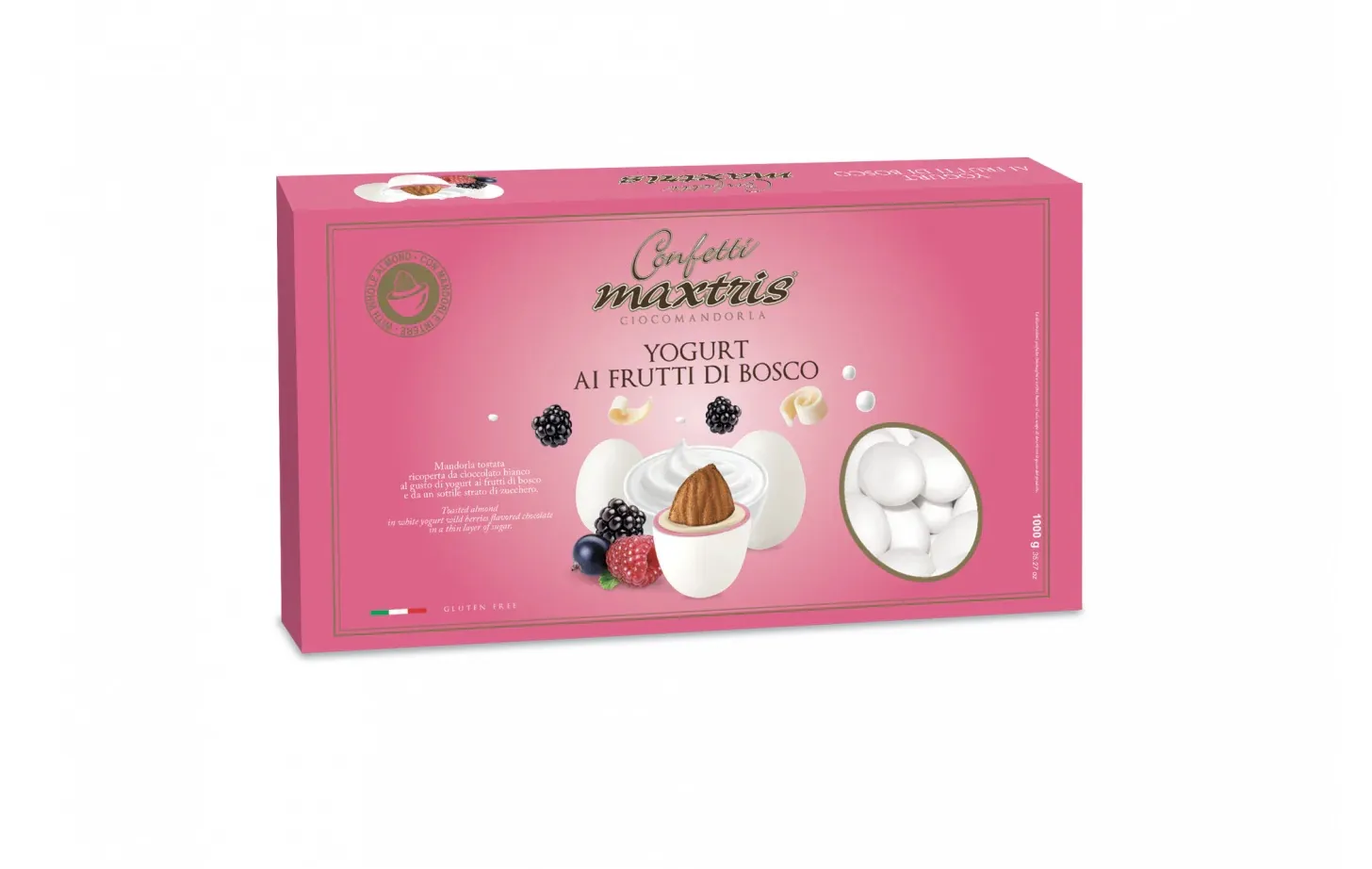 Twist Maxtris Yogurt ai Frutti di Bosco - biała czekolada