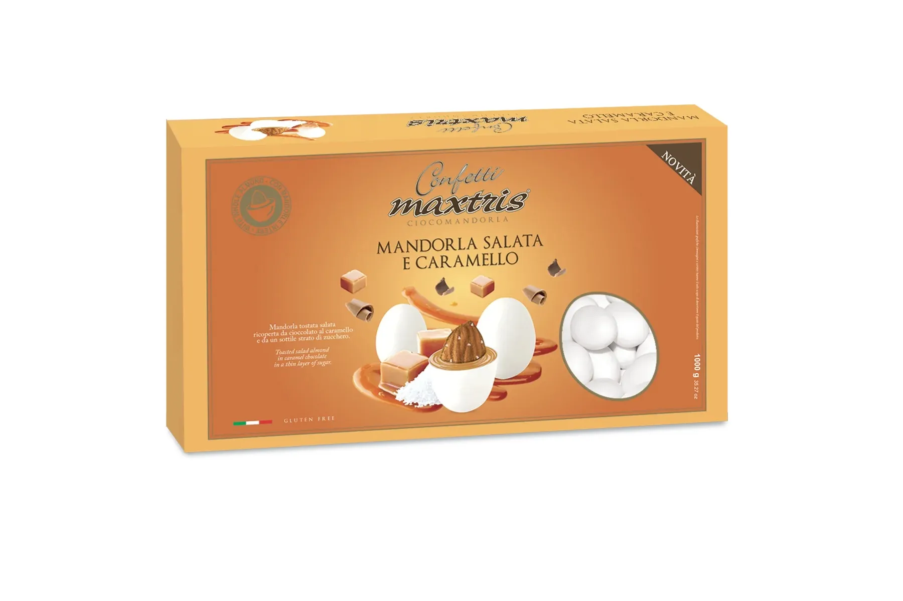 Maxtris Mandorla Salata e Caramello - czekolada mleczna