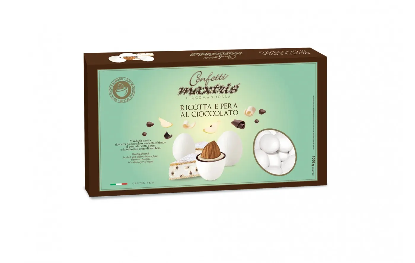 Maxtris Ricotta Pera e Cioccolato - biała i ciemna czekolada
