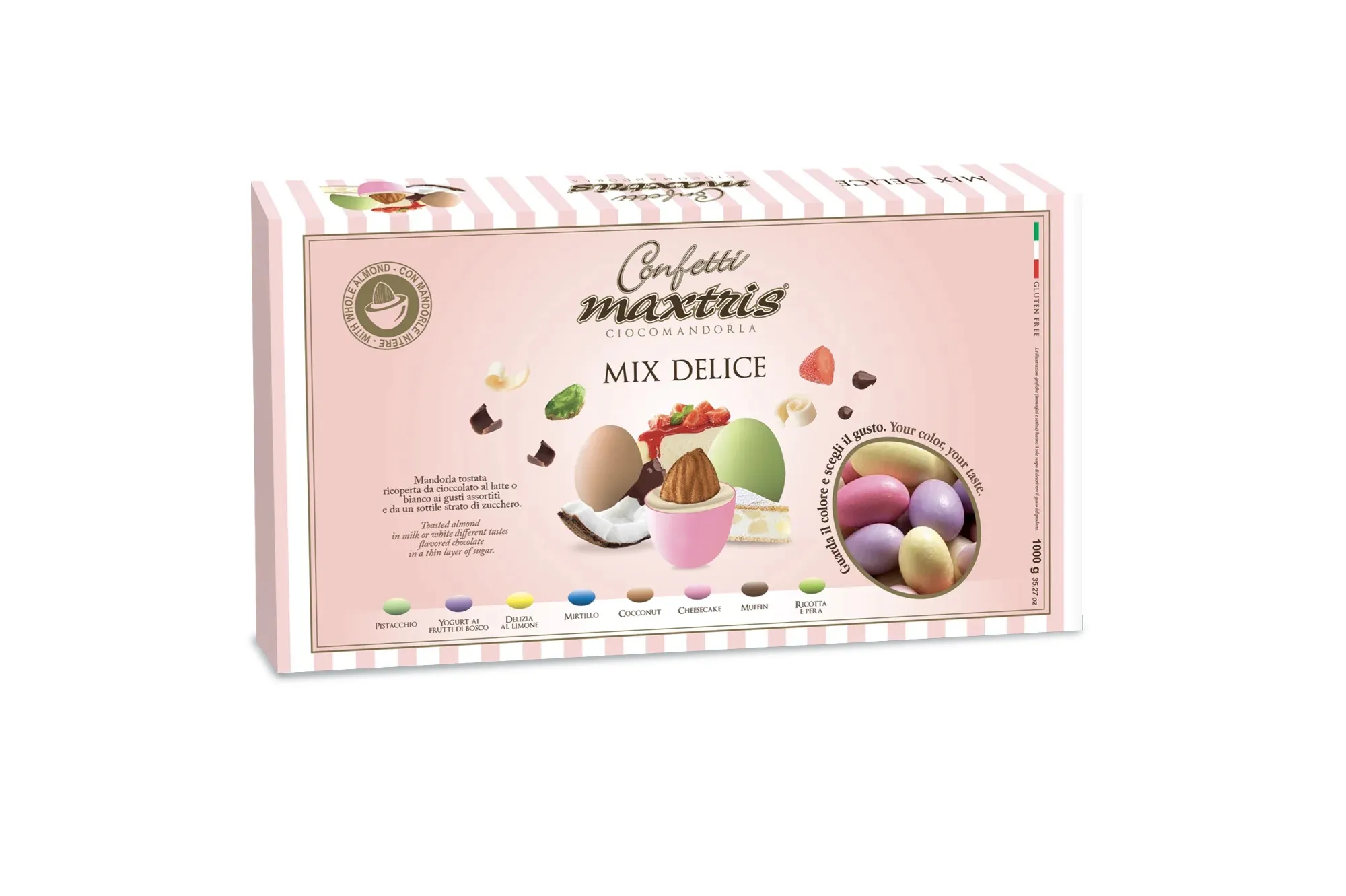 Maxtris Mix Delice - biała i mleczna czekolada