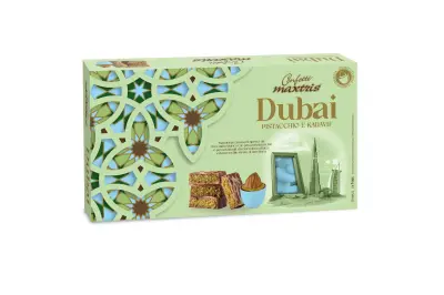 Maxtris Dubai Pistacchio e Kadayif Celeste - włoskie dragées