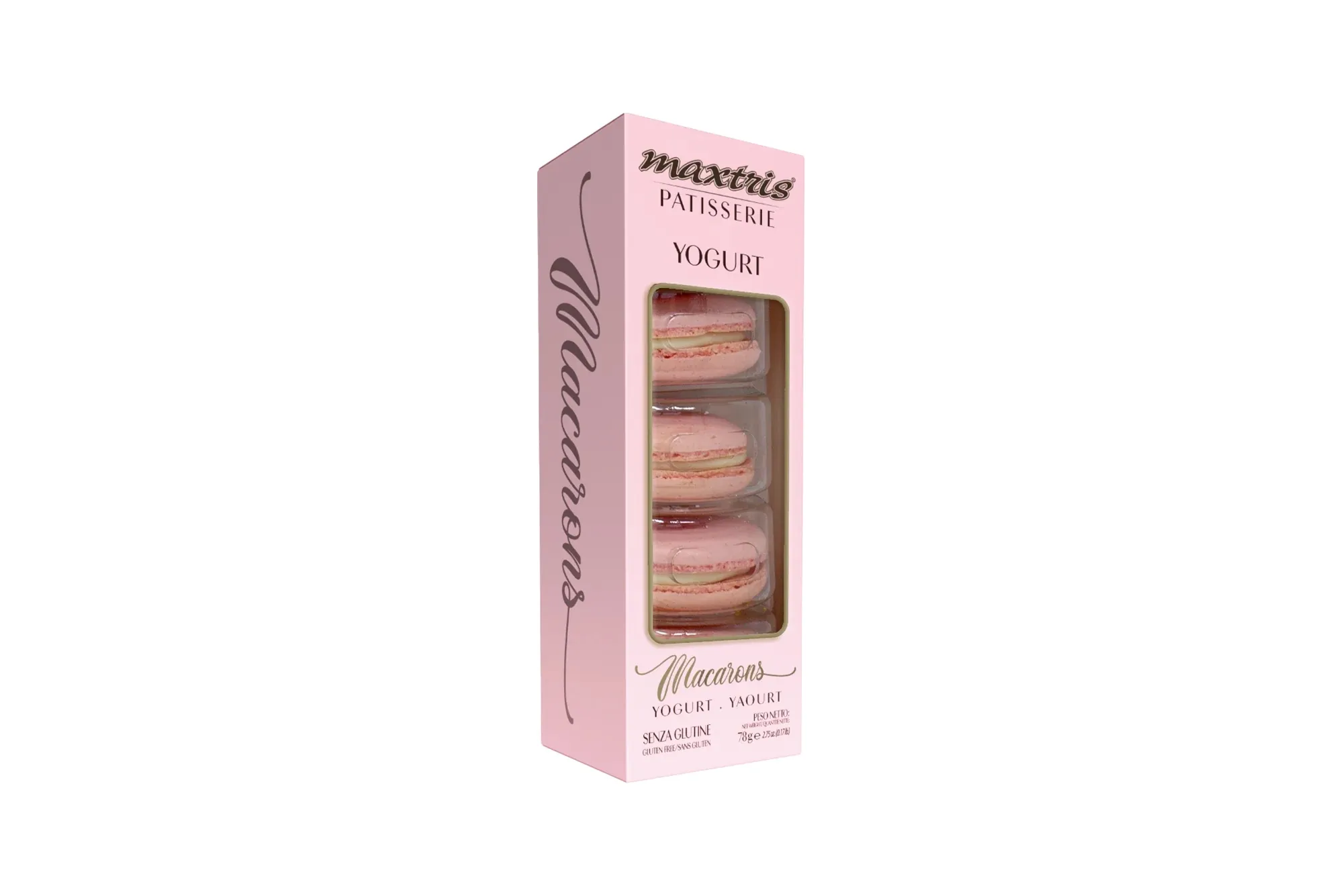 5 pcs Maxtris Macarons Yogurt - Italian yogurt macarons