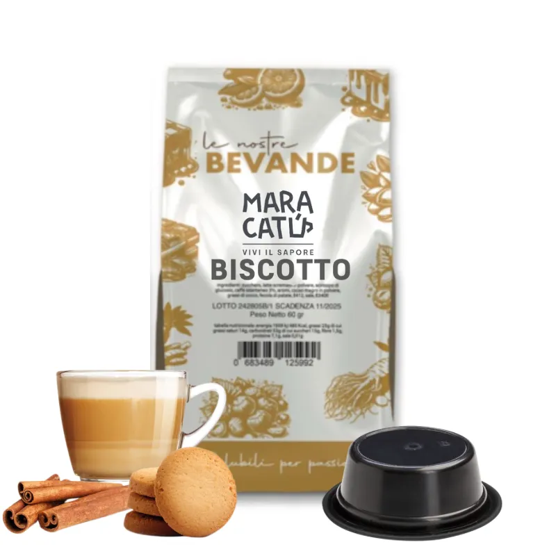 16 Kapsułek Biscotto Maracatù - Nespresso Kompatybilne Speculoos