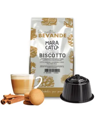 8 Biscotto Maracatù Capsules - Dolce Gusto Compatible Speculoos