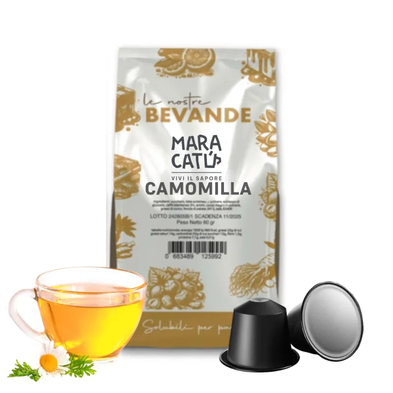 20 kapsułek Camomilla Maracatù Nespresso kompatybilne - herbata