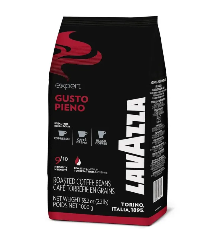 1kg Kawa ziarna Lavazza Expert Gusto Pieno - Pełny Smak Vending