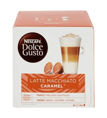 Nescafé Dolce Gusto Caramel Latte Macchiato Original Capsules
