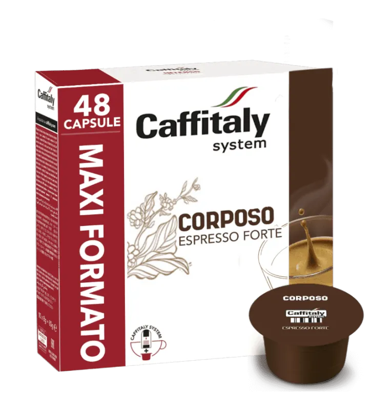 48 Kapsułek Caffè Corposo Caffitaly System - Intensywność 9/10