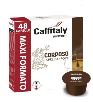 48 Caffè Corposo Capsules Caffitaly System - Intensity 9/10