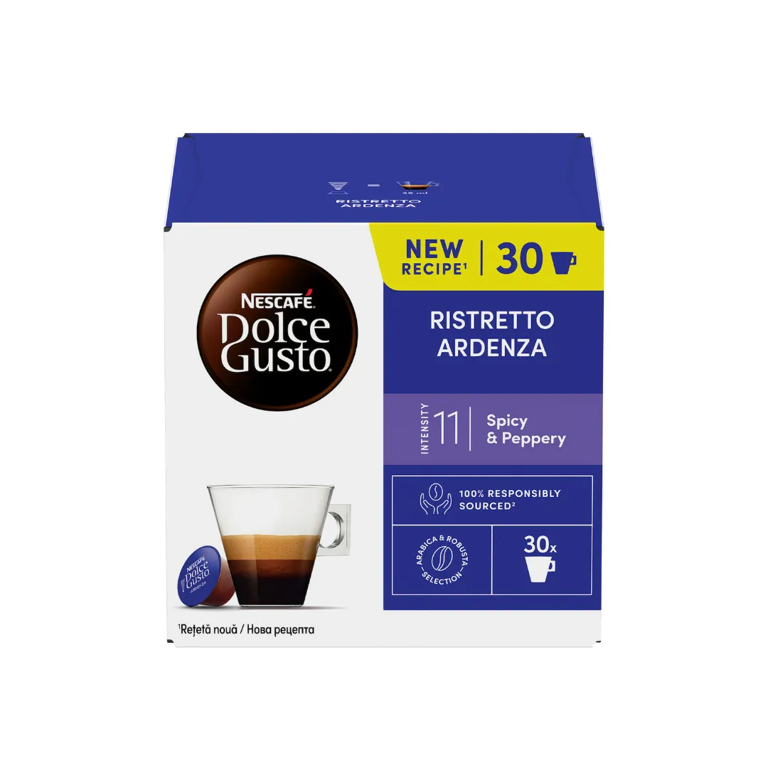30 Nescafe Dolce Gusto Ristretto Ardenza Kapseln - Intensität 10/10