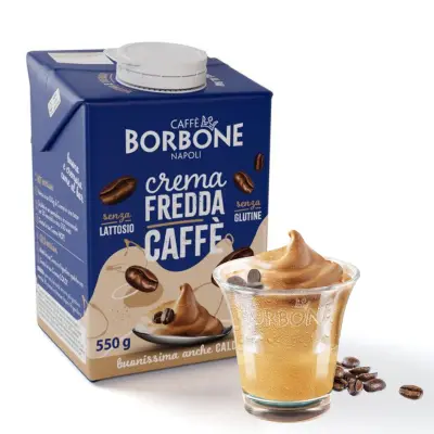 Krem kawowy Borbone 550g - 7 porcji na zimno/gorąco