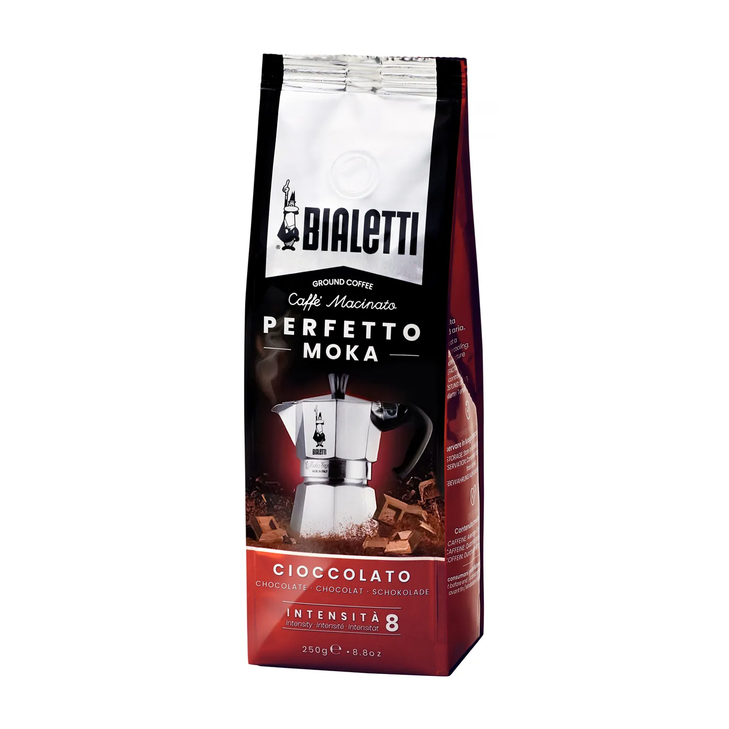 Bialetti Perfetto Moka Cioccolato 250g - chocolate ground coffee