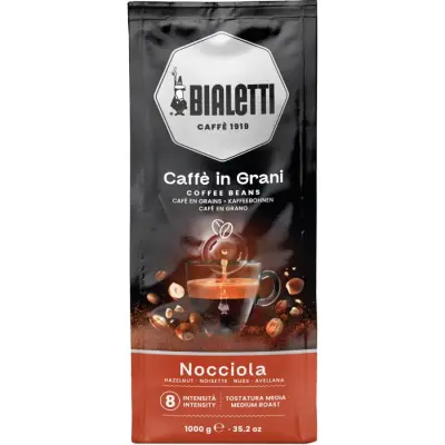 1kg Bialetti Caffè In Grani Nocciola - hazelnut whole bean 50/50