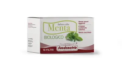 18 Filtri Sandemetrio Infuso Erbe Menta - herbatka z mięty