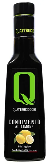250ml Quattrociocchi Extra Virgin Olive Oil with Organic Lemon - Olio al Limone Bio