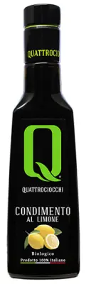 250ml Quattrociocchi Extra Virgin Olive Oil with Organic Lemon - Olio al Limone Bio
