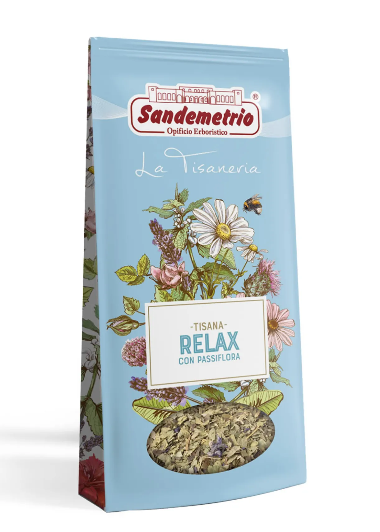 100g Sandemetrio Tisana Ansiorelax Passiflora - Tisana Rilassante