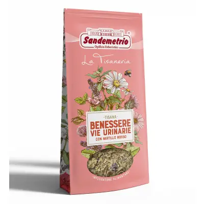 100g Sandemetrio Tisana Benessere Mirtillo - Bio Kräutertee