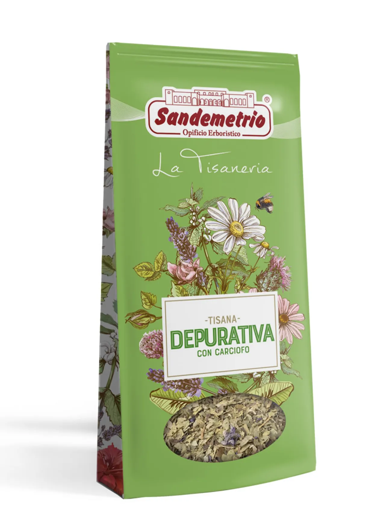 100g Sandemetrio Tisana Depurativa Carciofo - Entgiftungs-Kräutertee