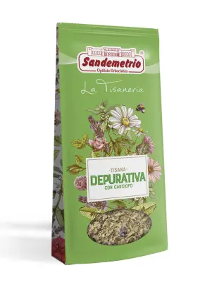 100g Sandemetrio Tisana Depurativa Carciofo - Entgiftungs-Kräutertee